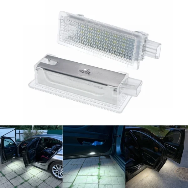 Плафони LED 3027-14 за осветление под вратите 2бр. за BMW E90 E91 E92 E93 F10 F11 F12 F18 M3 E60 E70 E71 F01 X5