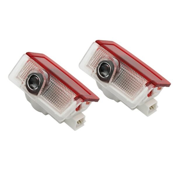 Плафон 2 бр. LED лампа за врати 3126-BZ2 на кола с проектор лого за Mercedes Benz ABCE EQC G GL GLA GLC GLE M class W176 W246 W205 W212 W213 - Image 2