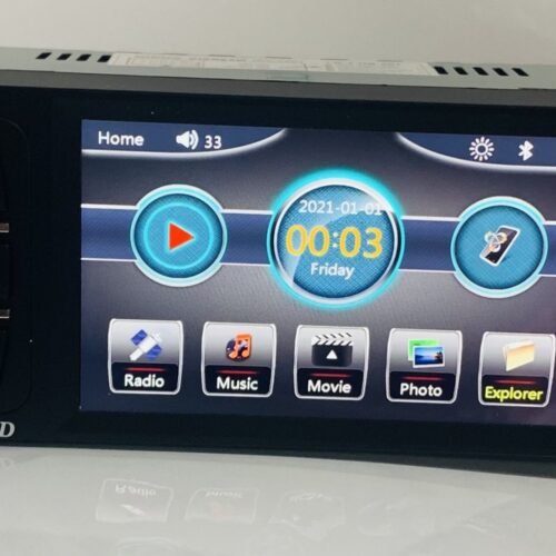 Радио за Автомобил 4.3“ Bluetooth 2USB порт Дистанционно управление за волана- А-3466