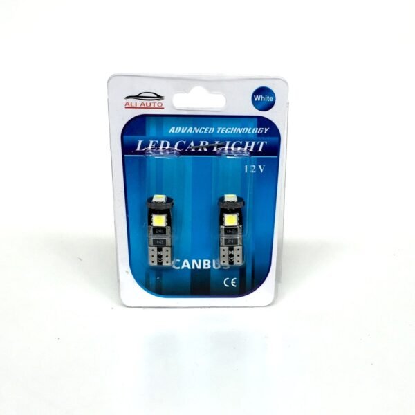 Лед крушки 2бр. за габарит T10-W5W 3LED 12V 2835SMD-А-2930-2 - Image 5