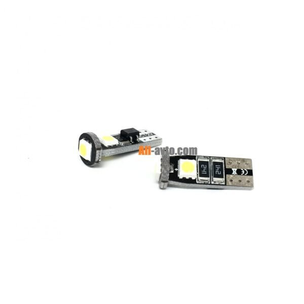 Лед крушки 2бр. за габарит T10-W5W 3LED 12V 2835SMD-А-2930-2 - Image 4