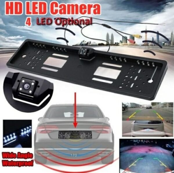 Рамка с камера 4 LED за регистрационен номер - Image 5
