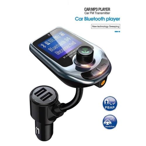 FM Трансмитер А30 с 1,8-инчов цветен дисплей, Bluetooth, Безжичен MP3 плейър , QC3.0 Хендсфри зарядно за кола
