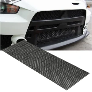 Мрежа декоративна Универсална черна пчелна пита ABS пластмасова вентилация Tuning Racing Car Grill Mesh 40x120cm