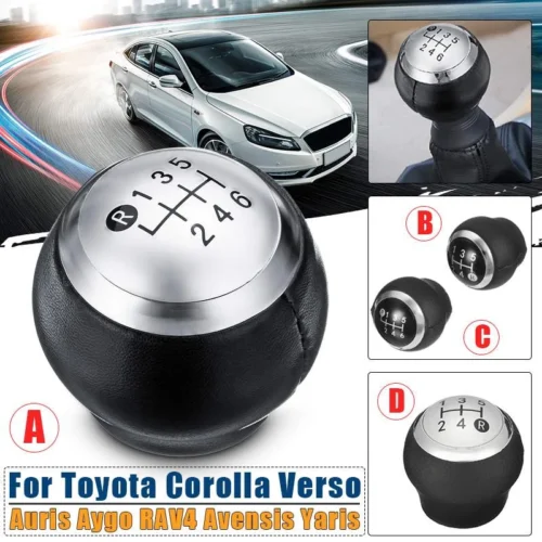 Топка за скоростен лост за Toyota Corolla RAV4 Avensis Yaris Verso Auris Aygo – 5/6 скорости