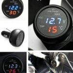 Волтметър,Термометър и Зарядно №3628 За USB Уред 3в1