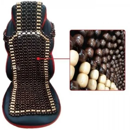 Масажна седалка с дървени топчета лукс