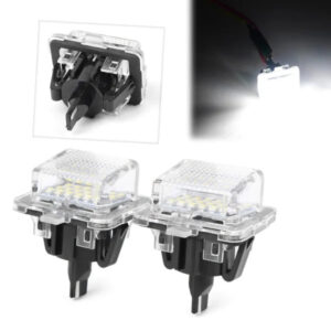 Плафони LED №3027-10 за регистрационен номер Mercedes C-class,S-class,E-class,CL-class