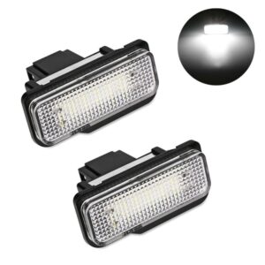 Плафони LED №3027-7 за регистрационен номер Mercedes C-class,E-class,CLS-class,SLK-class