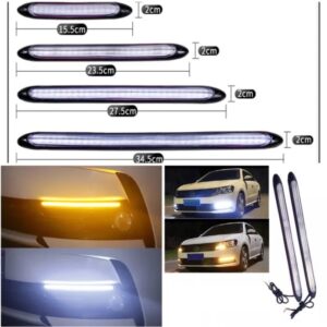 Дневни светлини №3574-1 LED 2бр. DRL с бягащ мигач -15.5см.