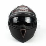 МОДУЛАРНА КАСКА HD A16 MATT-BLACK + ВГРАДЕНИ ТЪМНИ ОЧИЛА - Image 2