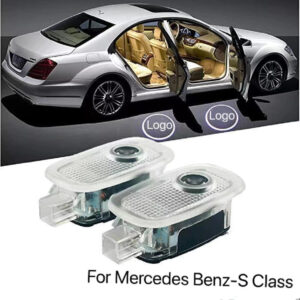 Плафон 2 бр. LED лампа за врати 3126-BZ1 на кола с проектор лого за Mercedes Benz classe S W221 2006-2013