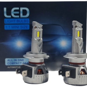 LED крушки N16 Н7 1:1 mini 50W + 5% светлина