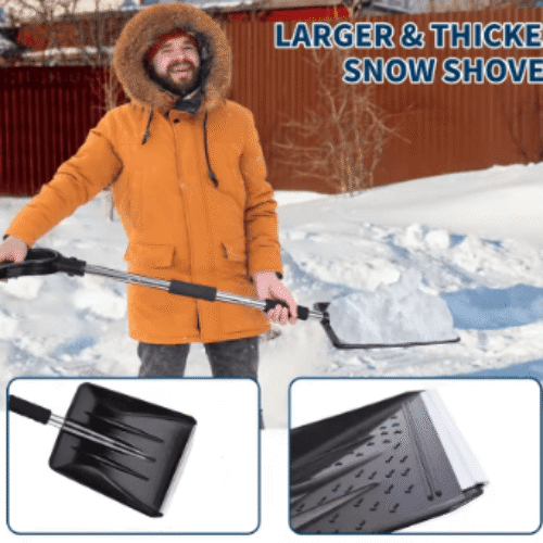 Лопата за сняг №5040 Преносима лопата за сняг от алуминиева сплав