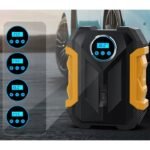 Компресор за гуми №3740-1 Мини компресор 140W дигитален DC12V - Image 6