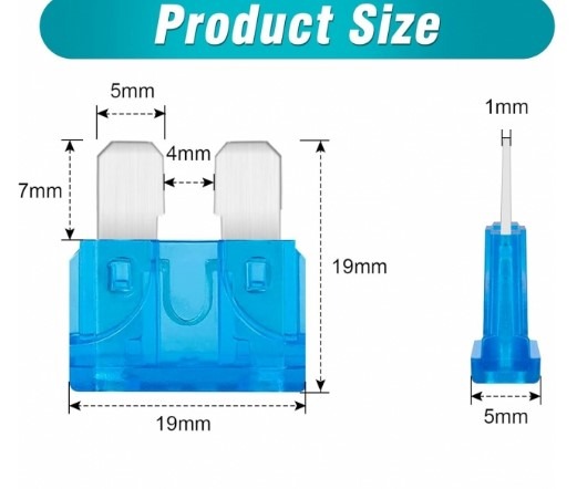 Бушони блистер к-т 10бр. мини 10-30А - Image 2