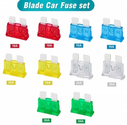 Бушони блистер к-т 10бр. мини 10-30А