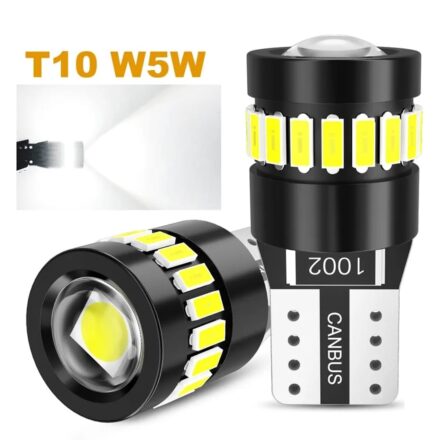 Лед крушки 2бр. CANBUS за габарит T10-W5W 12V А-3841