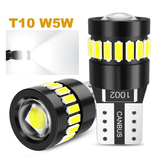 Лед крушки 2бр. CANBUS за габарит T10-W5W 12V А-3841