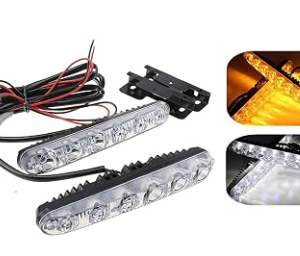 Дневни Светлини №3925 DRL 6LED 2бр. с вграден бягащ мигач