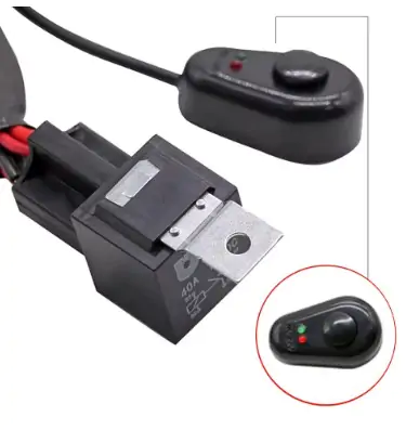 Комплект Кабели за LED BAR(3m) с 12-24V Реле и Бутон за ВКЛ/ИЗКЛ - Image 3