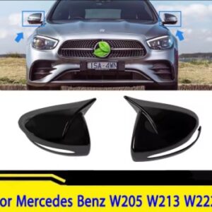 Капаци №5044-25 Batman Style странични огледала Mercedes Benz W205 W222 W213 W238 X205 X253 C217 W463 C253 W253 Cover C S GLC E G Class AMG