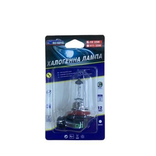 Халогенна крушка №3964-8 12V Н8 55W 4300K Кварцова стъклена лампа за автомобилни фарове