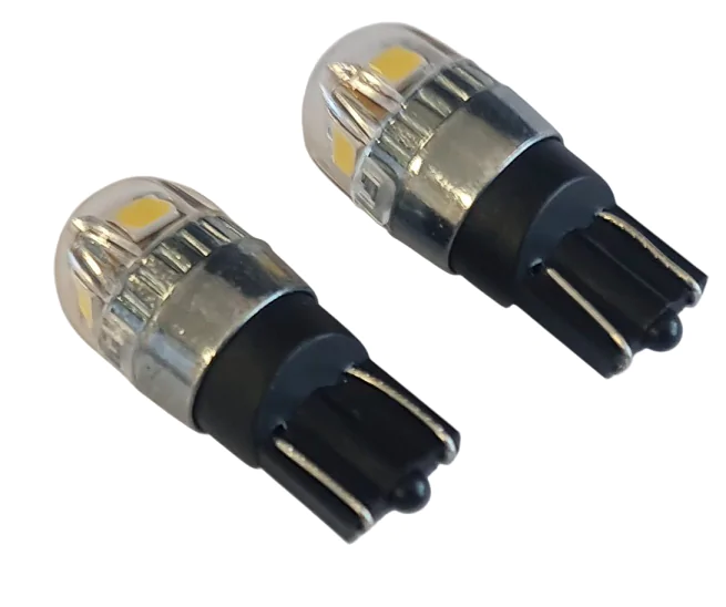 Крушки Лед 2 бр. Canbus T10-5SMD W5W 5x2835SMD 12/24V - Image 3