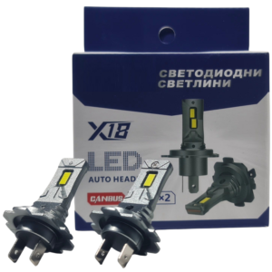 Крушки Led X18-1:1-H7 Canbus LED 16W х 2