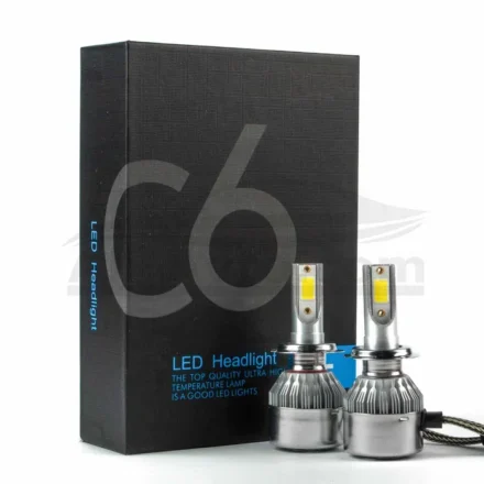 ЛЕД крушки С6 за фарове H7 36W 3800LM