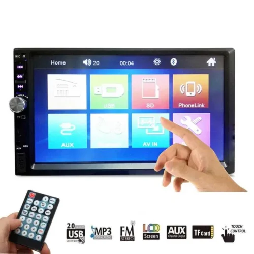 Мултимедия Универсална MP5 Player+Камера, 7″ 2D/Blu/HD/Touch Screen/USB/SD