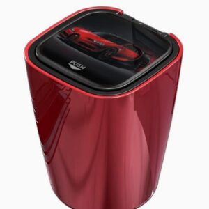 Пепелник №3774 RED за кола с ЛЕД лампа Многофункционален