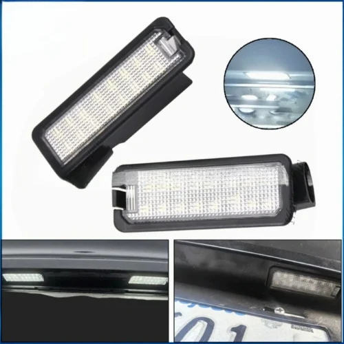 Плафони LED №5065-15 за регистрационен номер Vw Passat B6 CC Eos Golf 4 5 6 7 MK7 Polo Superb Seat Leon Alt