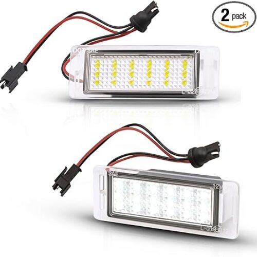 Плафони LED №5065-17 за регистрационен номер Opel Chevrolet