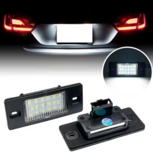 Плафони LED №5065-20 за регистрационен номер VW Tiguan 07-11 Touareg 02-10 Passat B5.5 Bora Porsche Cayenne 955/957