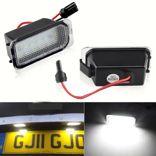 Плафони LED №5065-21 за регистрационен номер Ford Jaguar XJ XF Fiesta Focus S-MAX Grand C max Mondeo Kuga Galaxy Ecosport