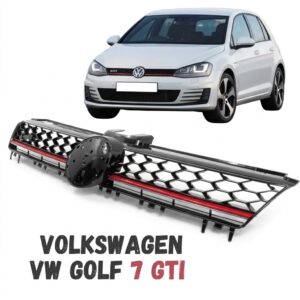 Решетка №5061-30 Предна Решетка VW Golf 7 GTI (2013-2021) – спортна GTI визия