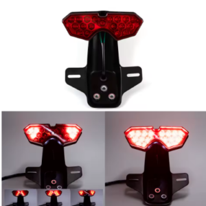 Стоп №4075 за Мотор -LED стоп светлина, червена