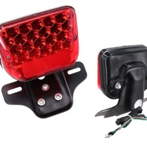 Стоп №4075-2 за Мотор -LED стоп светлина, червена