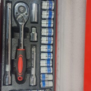 Комплект торцови ключове 24 части 1/2″